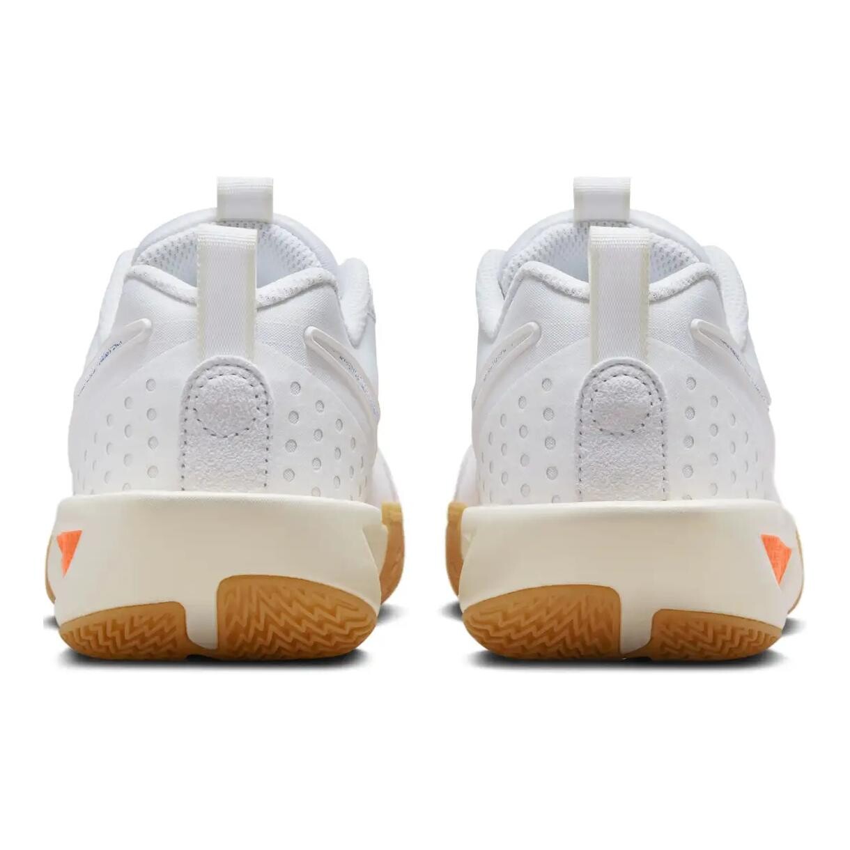 Баскетбольные кроссовки Air Zoom GT Cut 3 для детей GS Low-top, белые/гоночные синие/цвет кокосового молока/резина желтого цвета Nike, белый/желтый — фото 4