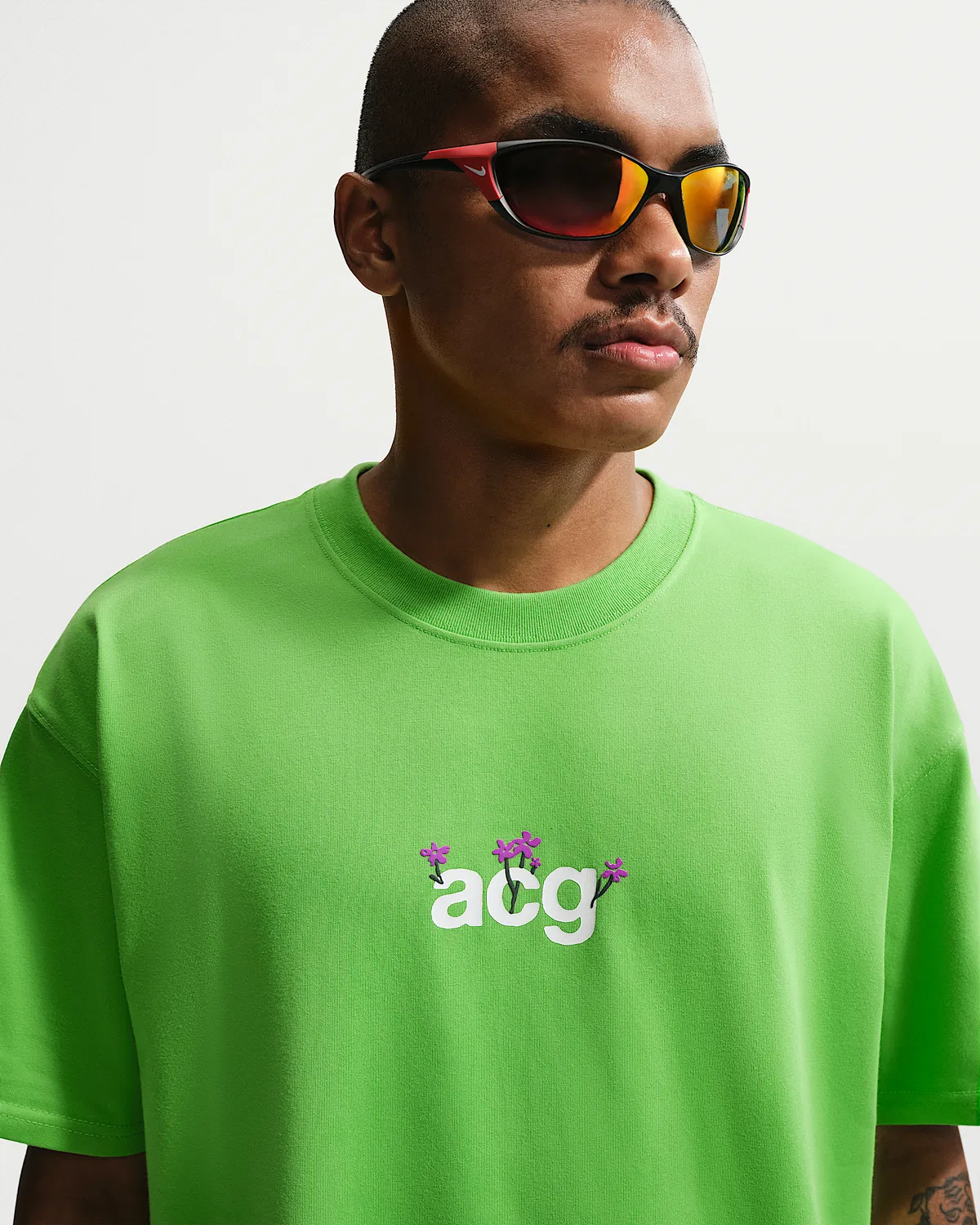 Мужская футболка Dri-FIT Nike ACG, Mean Green — фото 2