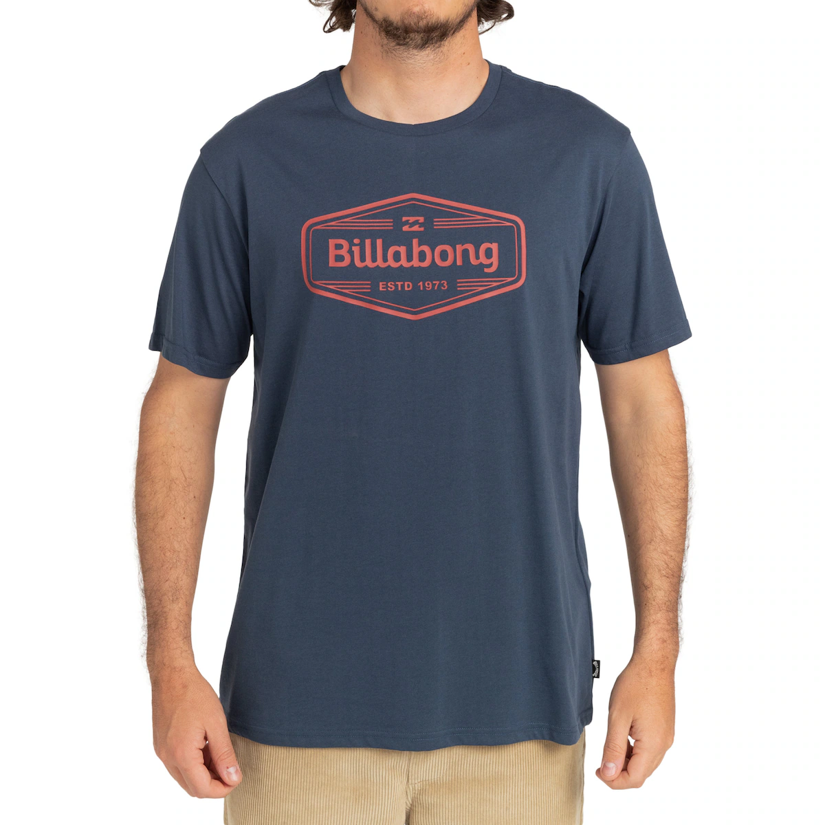 

Мужская футболка с торговой маркой Billabong, синий