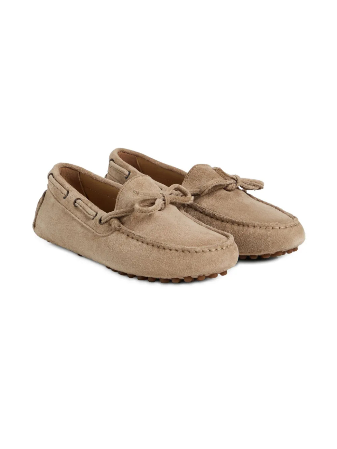

Brunello Cucinelli Kids лоферы с квадратным носком, коричневый
