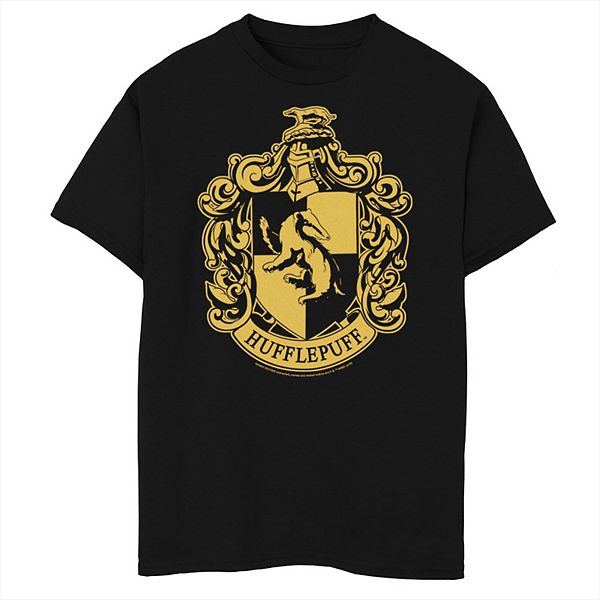 

Футболка Harry Potter Hufflepuff house crest husky для мальчиков 8-20 Licensed Character