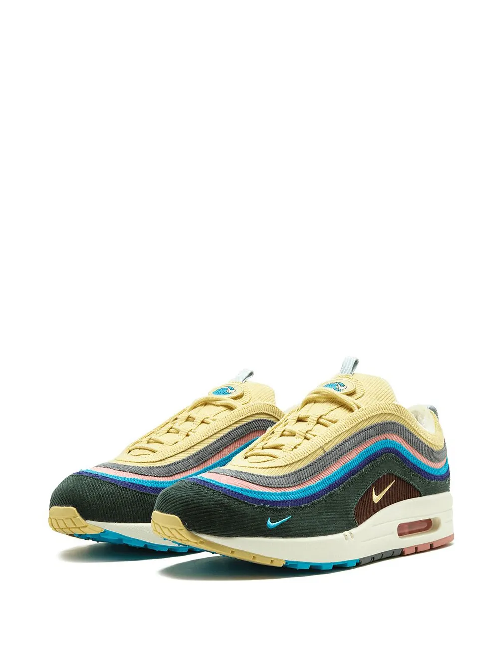 Кроссовки Air Max 1/97 из коллаборации с Sean Wotherspoon Nike, зеленый — фото 2