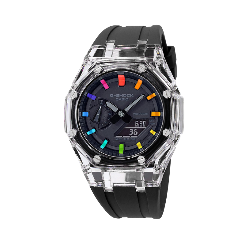 

CASIO Часы Unisex Liquid Crystal/Analog Dual Display Series Black Watch