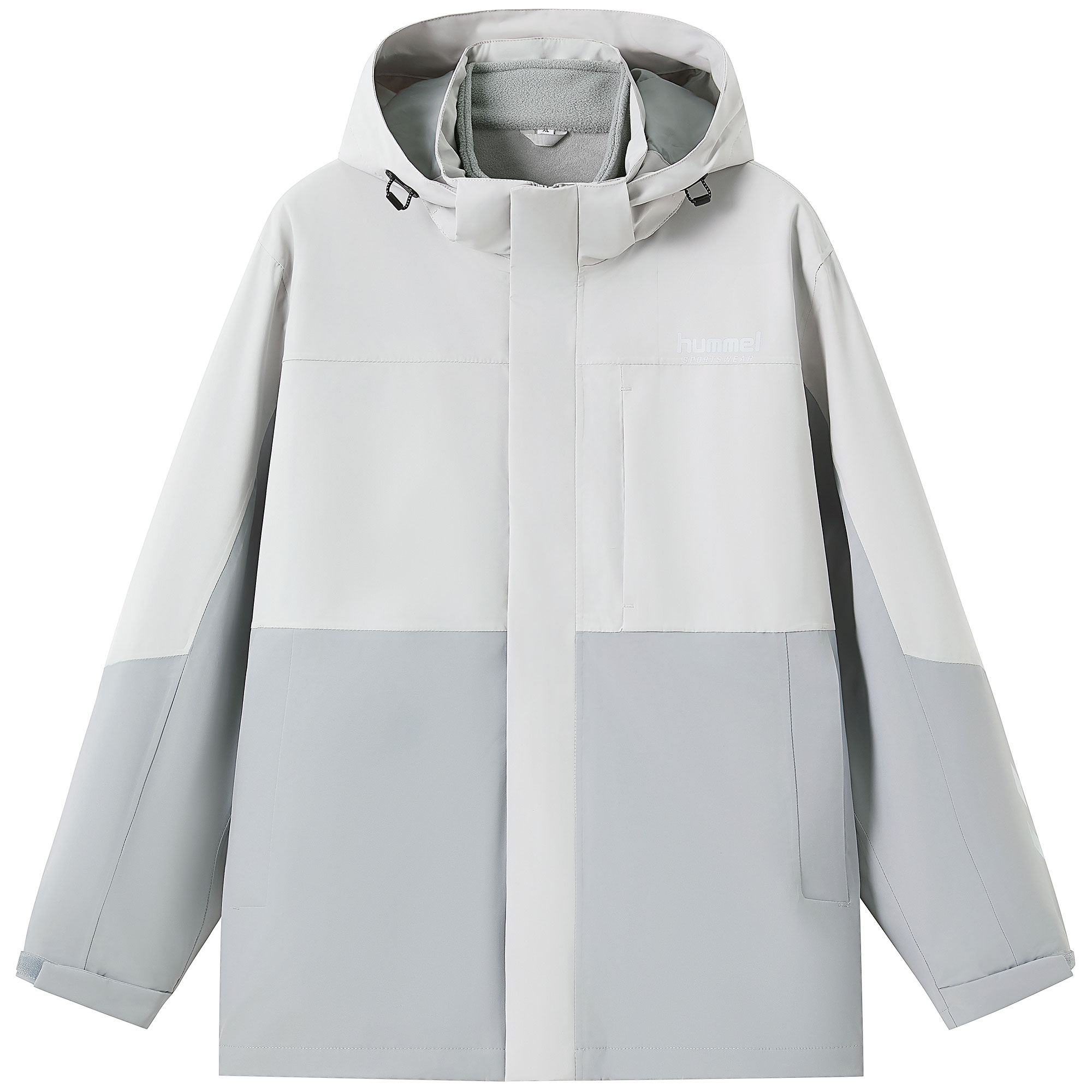 

Hummel Ветровка непромокаемая ветронепроницаемая дышащая унисекс, Wheat Grain Gray