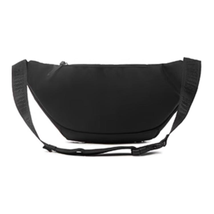 

LINING Полиэстеровая поясная сумка унисекс черная, Черный, LINING Полиэстеровая поясная сумка унисекс черная