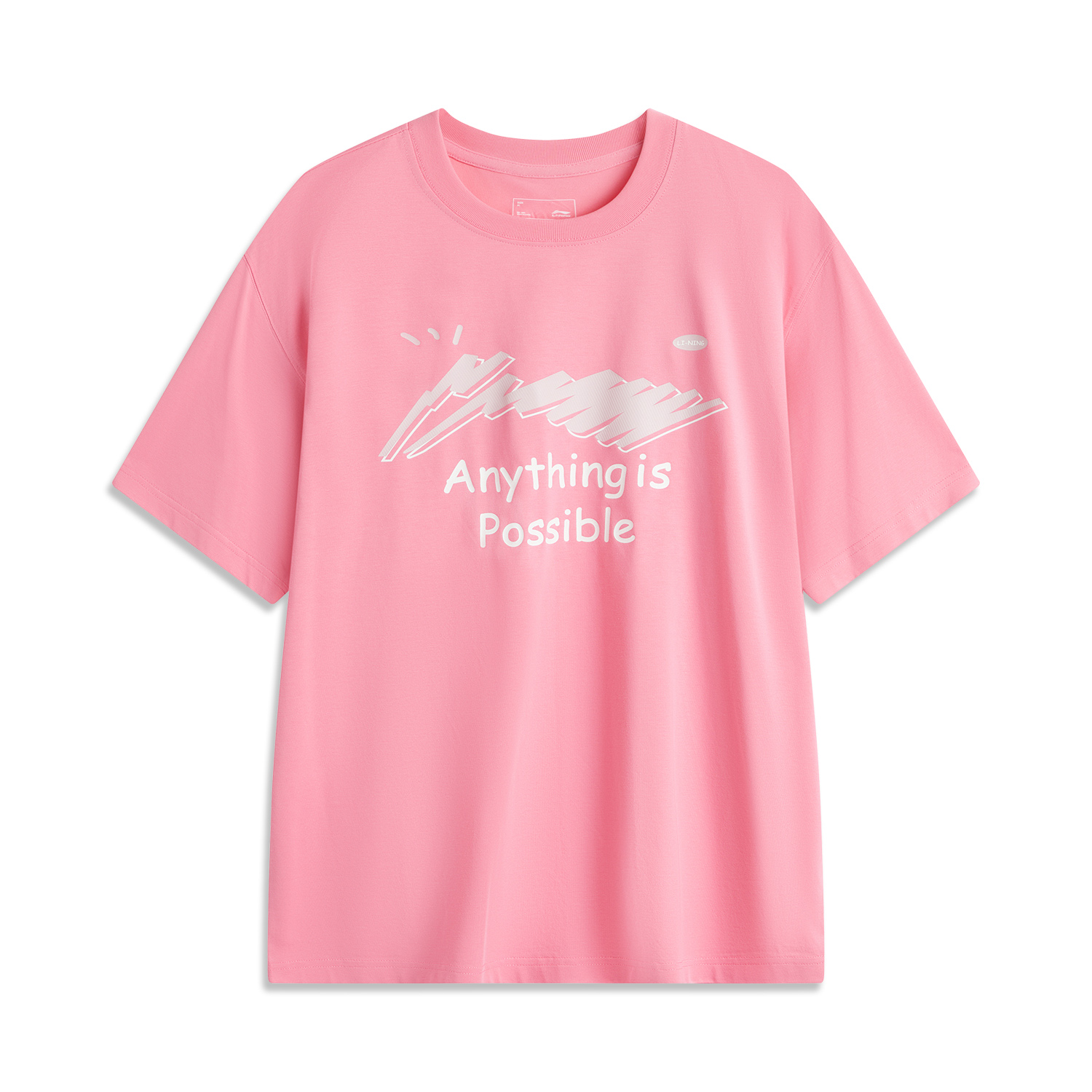 

Мужская футболка LiNing Sports Fashion Collection, цвет «Утренний свет», розовый