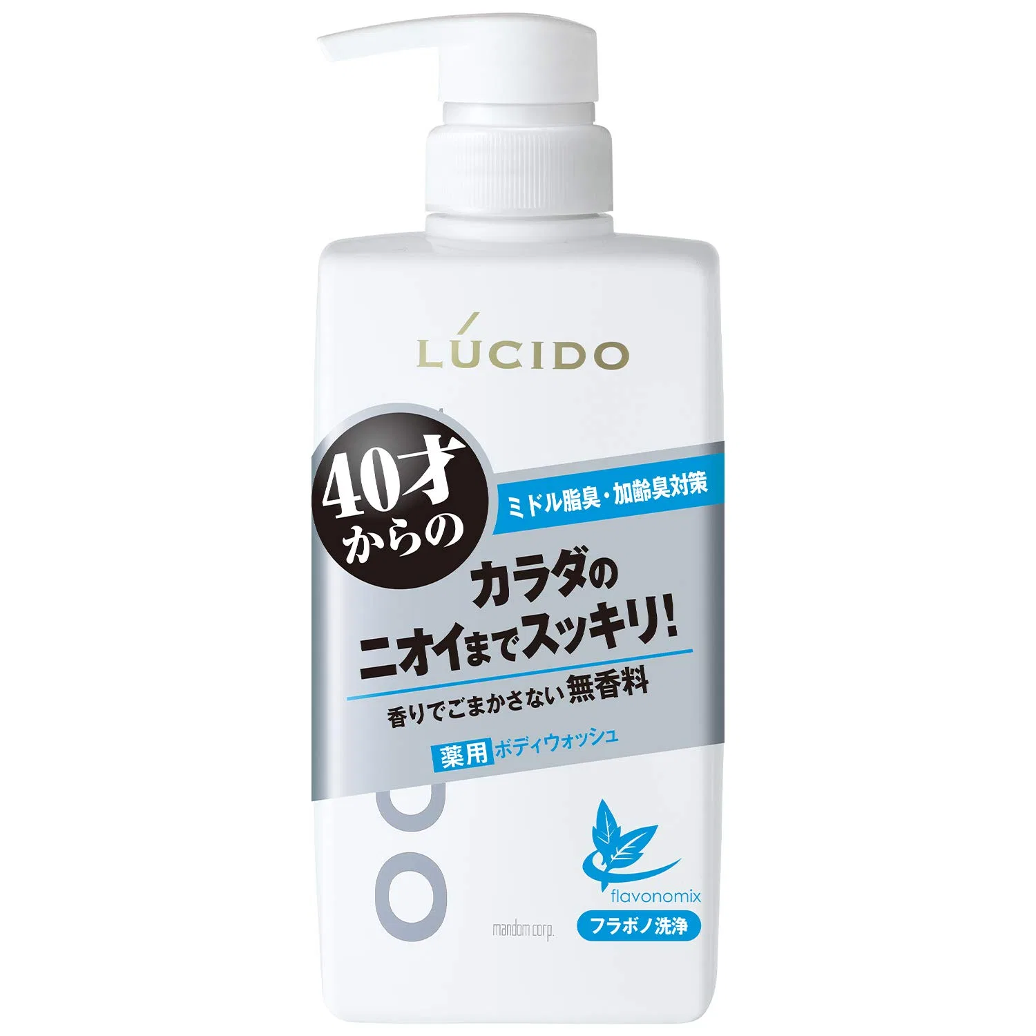 Дезодорирующий гель для душа Lucido Medicated, 450 мл Lucido