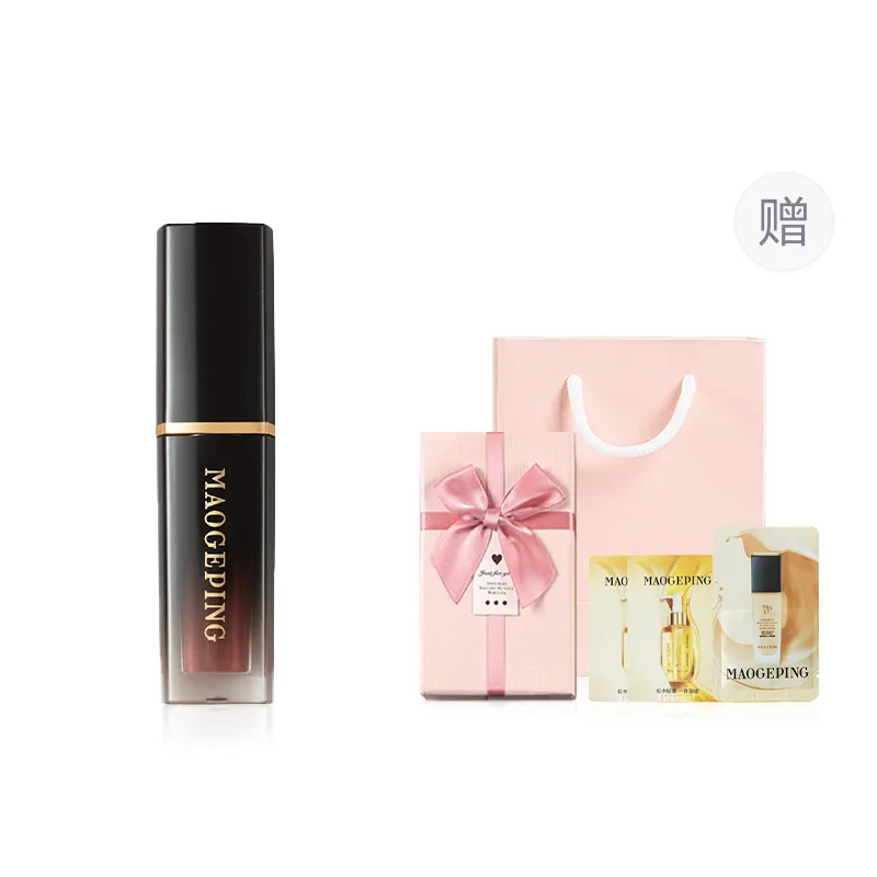 MAOGEPING Жидкая матовая помада Air Warehouse, [Great Value Mini] #807 Apricot Nude 1.5ml