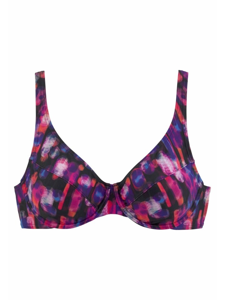 

Верх бикини LASCANA Top, цвет schwarz-bedruckt