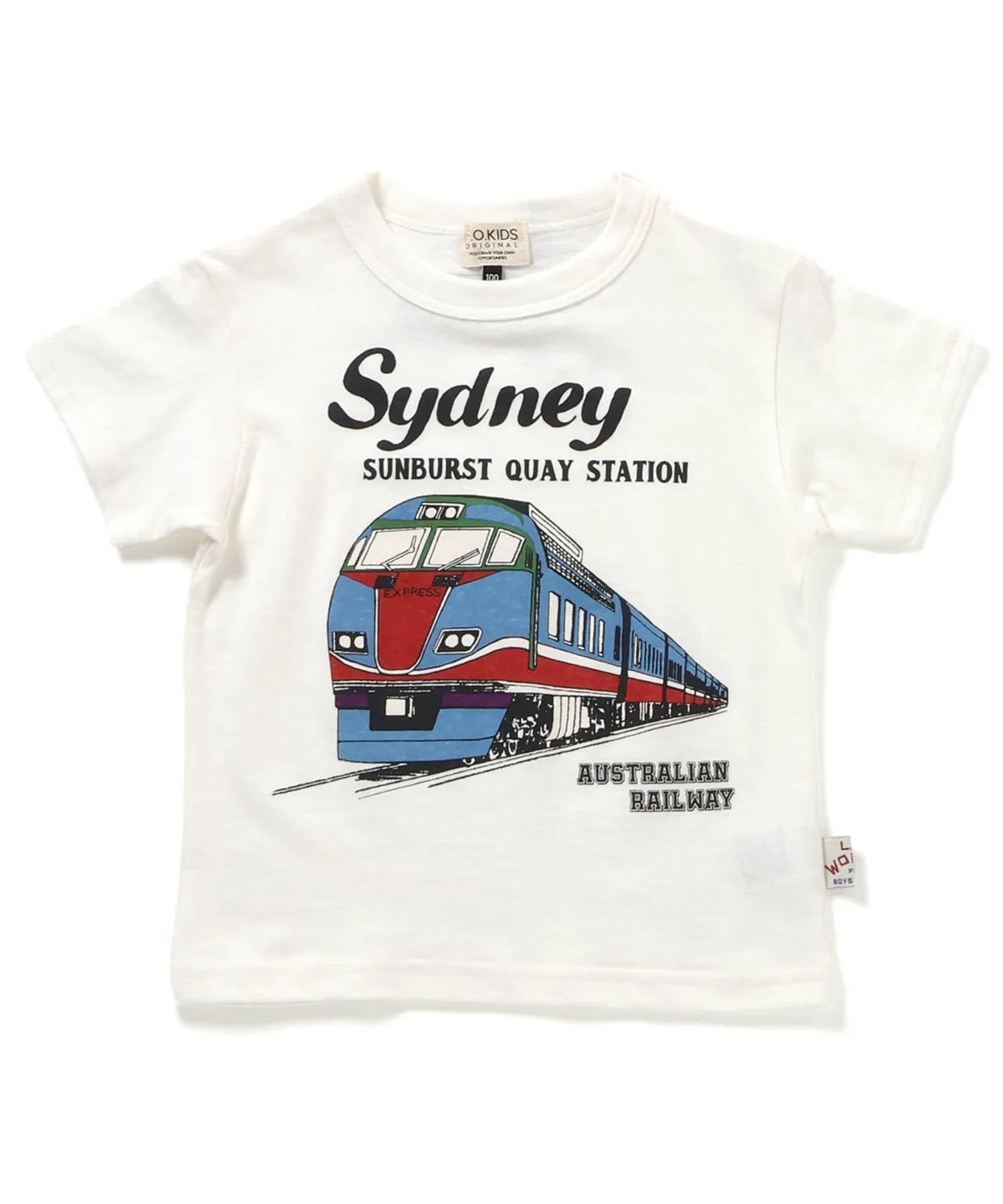 Детская футболка F.O.KIDS TRAIN с коротким рукавом