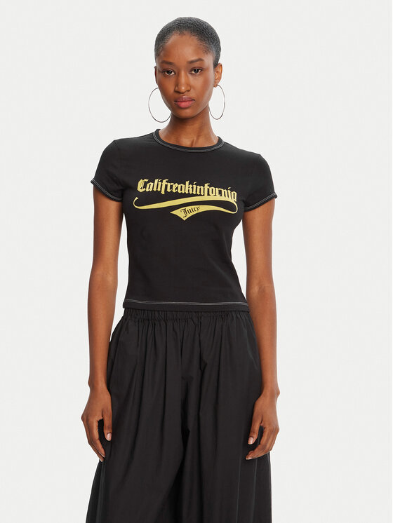 

Футболка regular fit JCNCT225460 Juicy Couture, чёрный