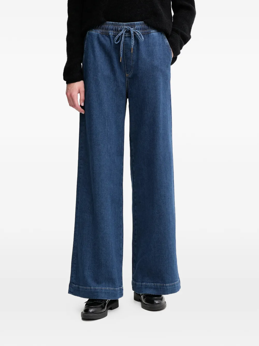 

Широкие джинсы Vasco на кулиске Mos Mosh, синий