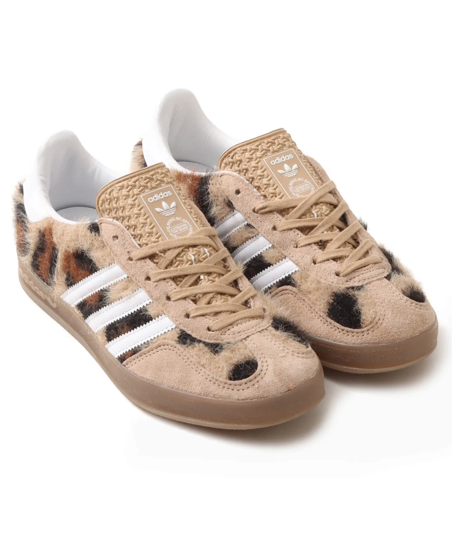 Мужские/женские кроссовки adidas GAZELLE INDOOR atmos pink — фото 3