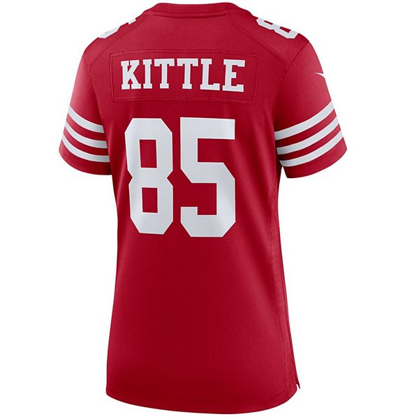 Женская футболка George Klettle Scarlet San Francisco 49ers Nike — фото 4