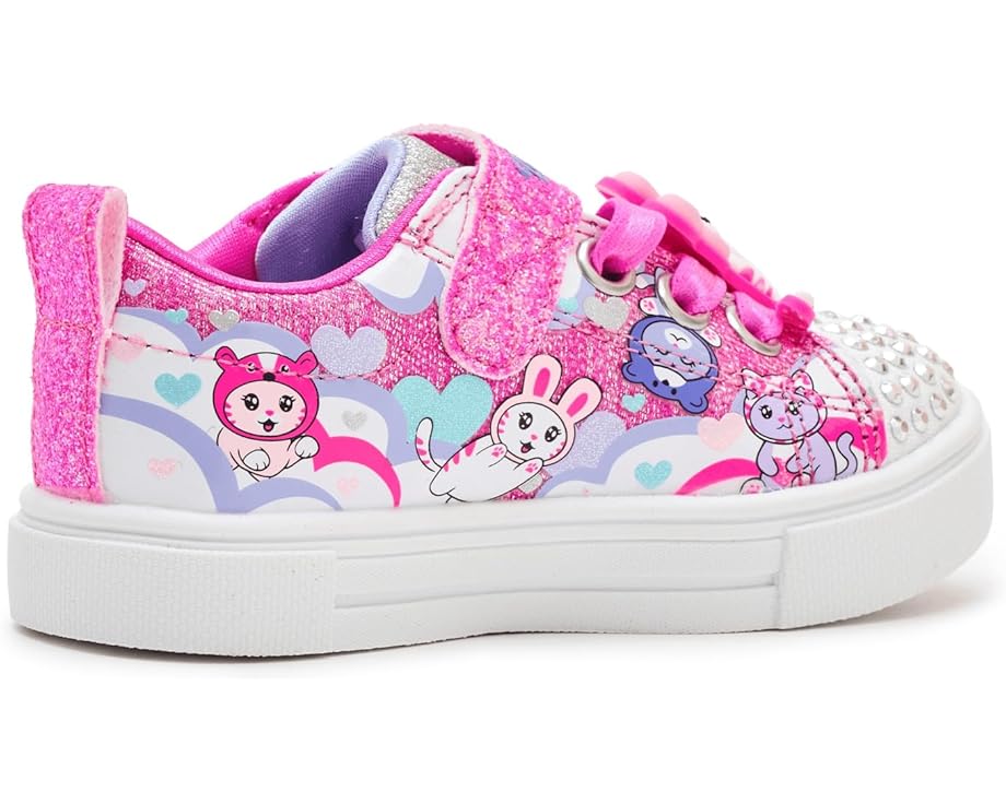 Детские кроссовки Skechers Twinkle Sparks 314460N (для малышей) SKECHERS KIDS, Hot Pink/Multi — фото 3