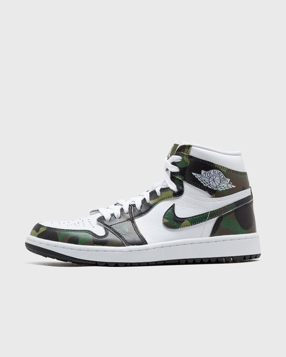

Кроссовки Jordan Air Jordan 1 High Golf 'Camo', цвет legion green/white-black