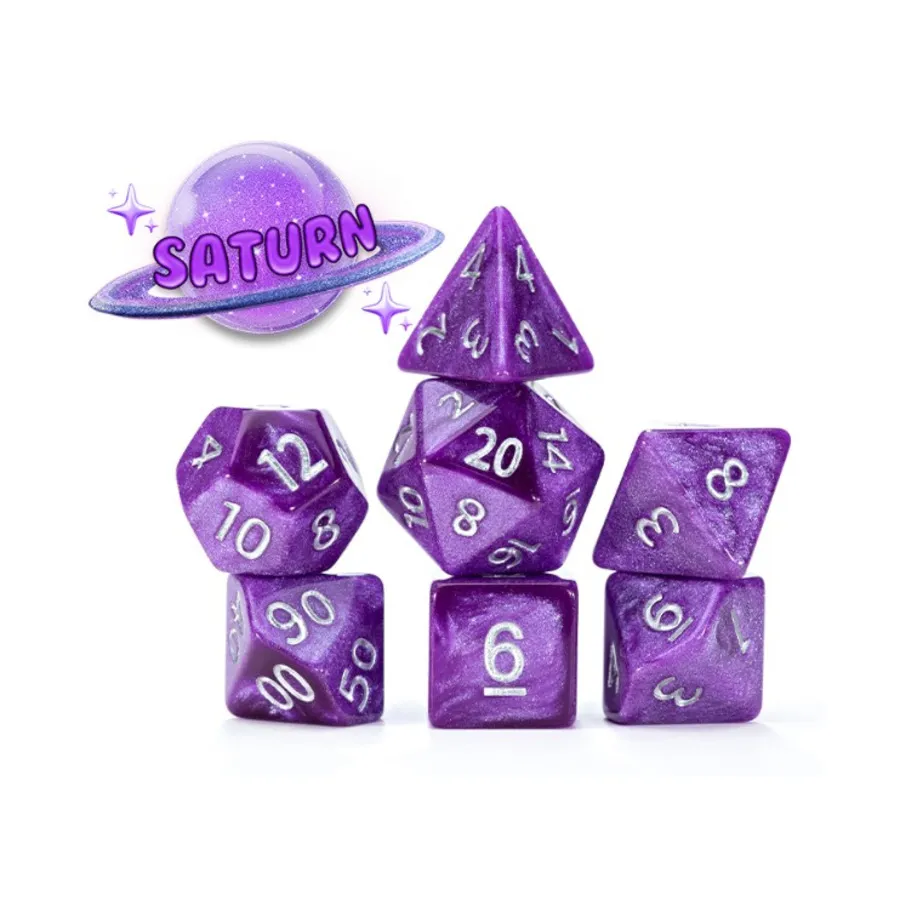 

Поликомплект - Сатурн (7), Mercurial Dice