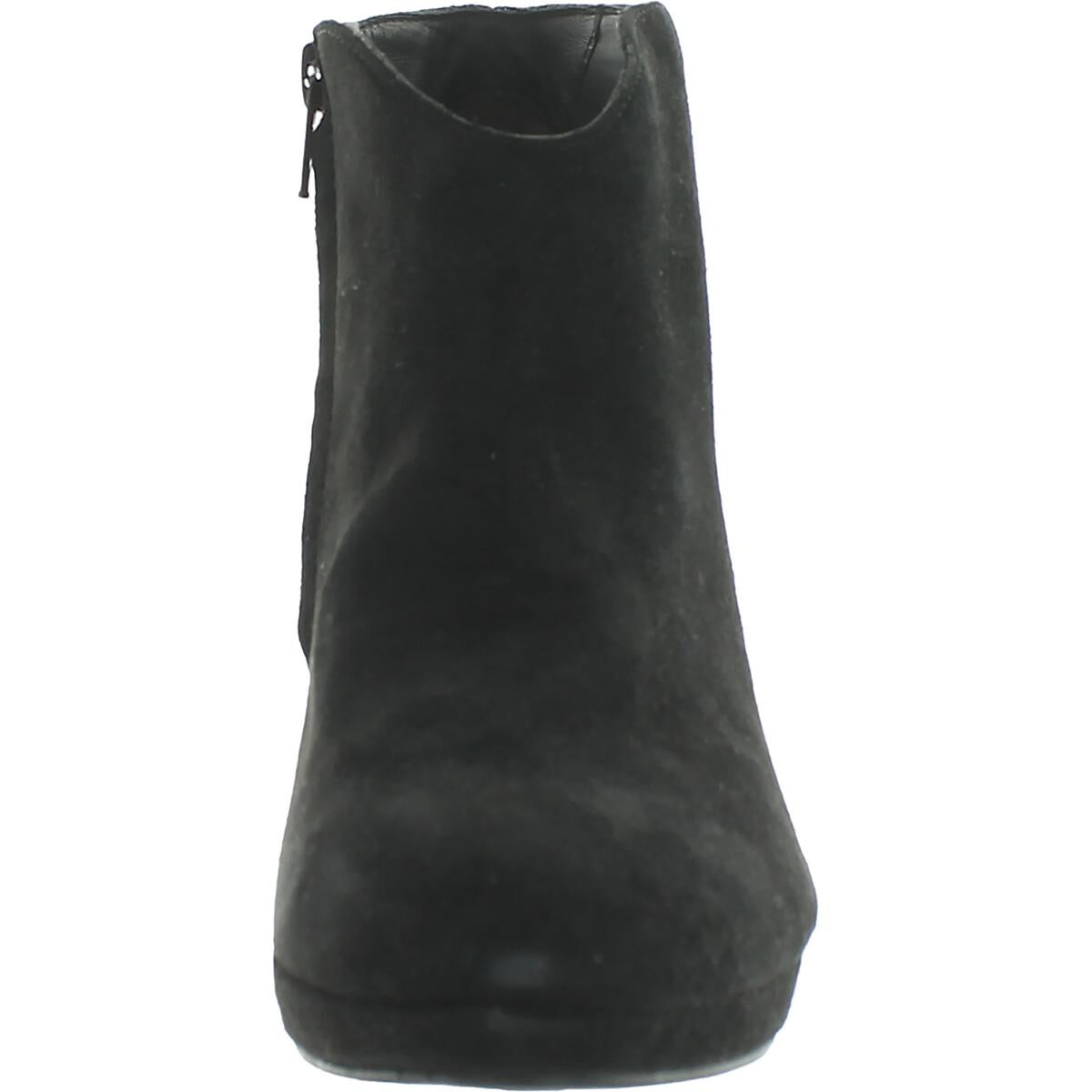 

Женские замшевые ботильоны Elle Paul Green, цвет Black Suede