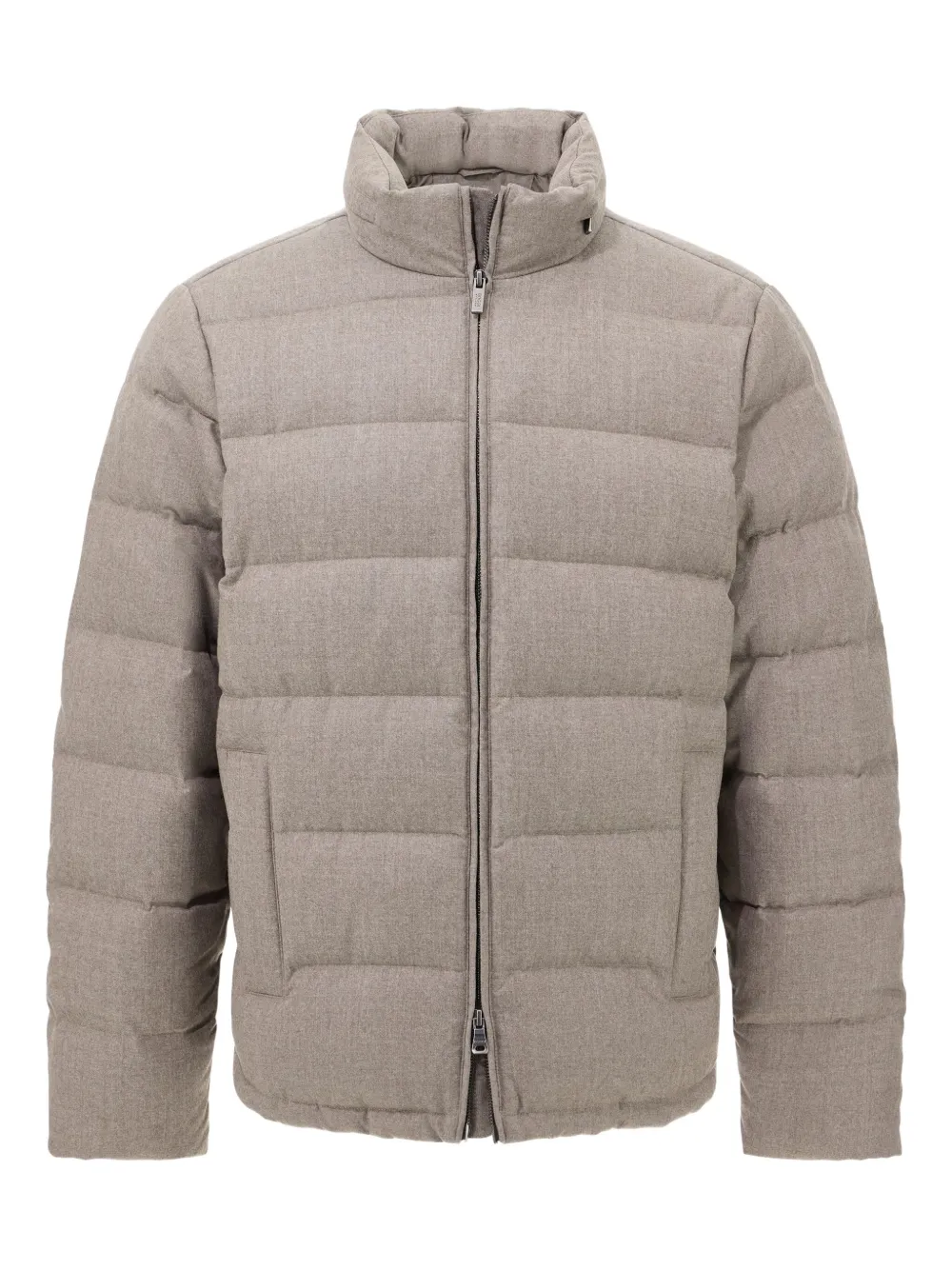 

Фланелевый пуховик Flyn Boggi Milano, нейтральный