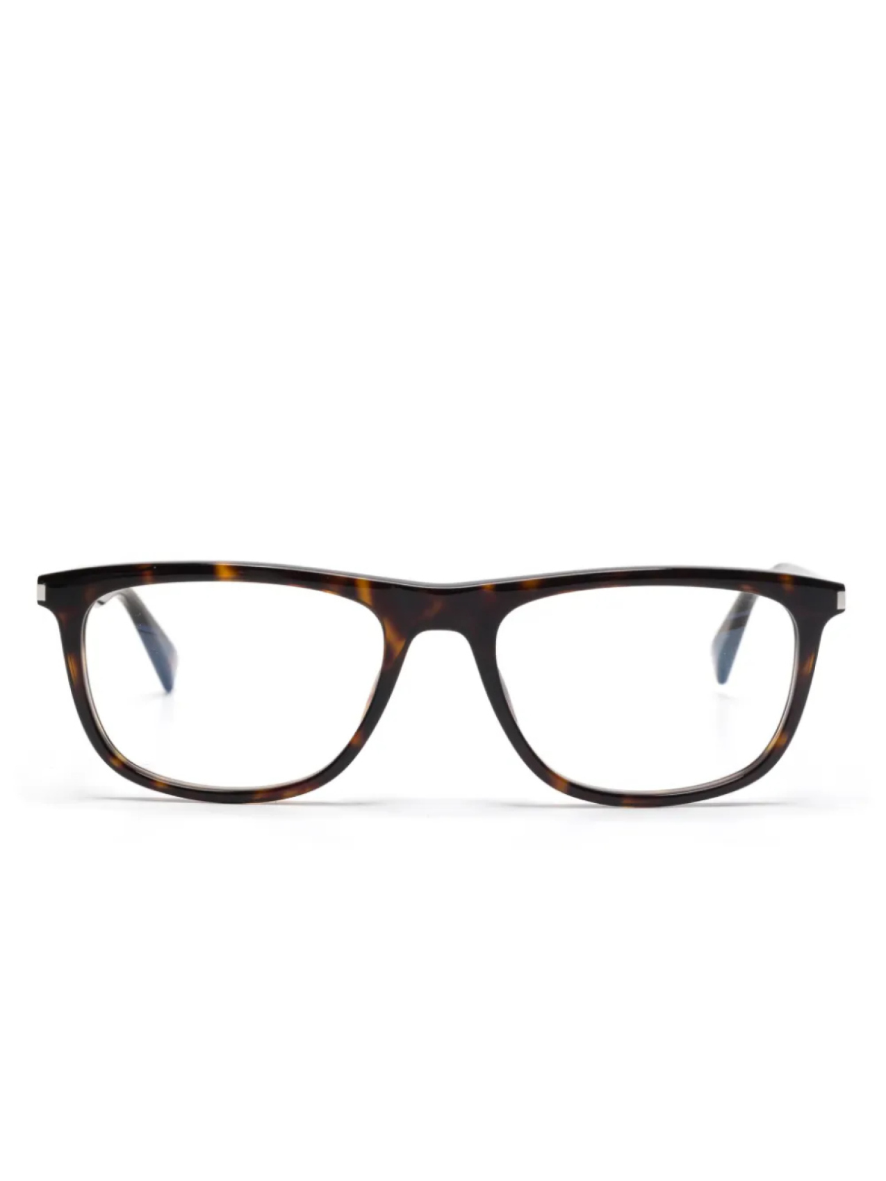 

Очки в квадратной оправе Saint Laurent Eyewear, коричневый