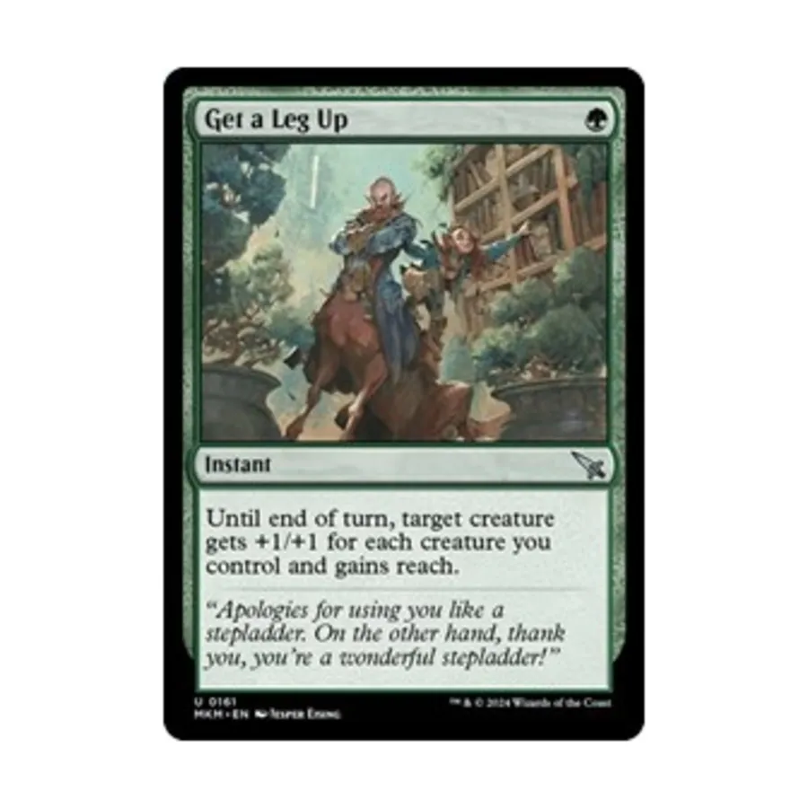 

CCG Поднимите ногу (U), MTG - Murders at Karlov Manor