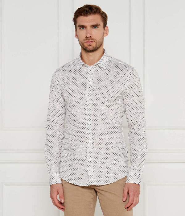 

Рубашка c-roan-kent-c1-243 Slim fit Boss, белый