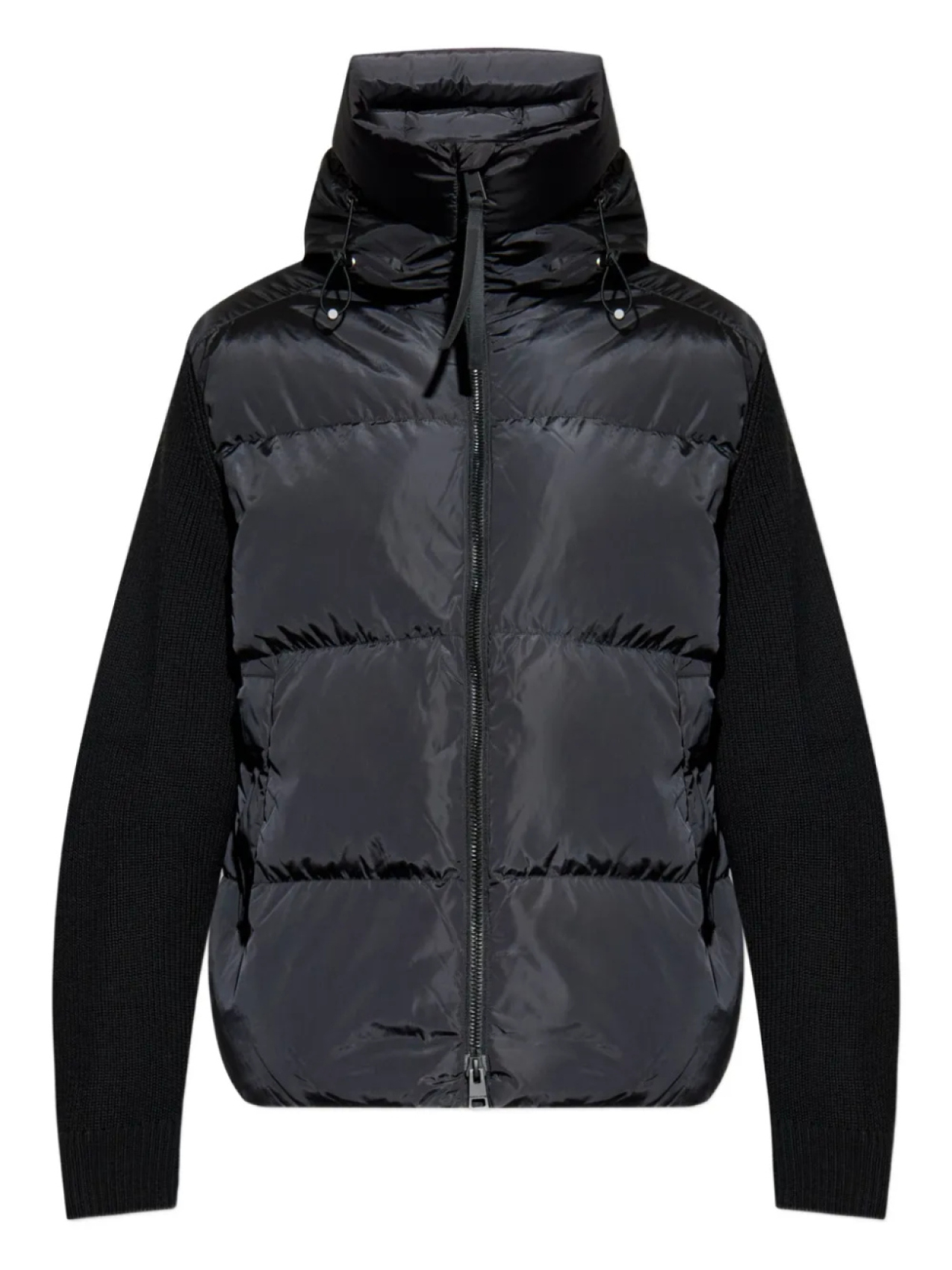 

Стеганая куртка с капюшоном Canada Goose, черный