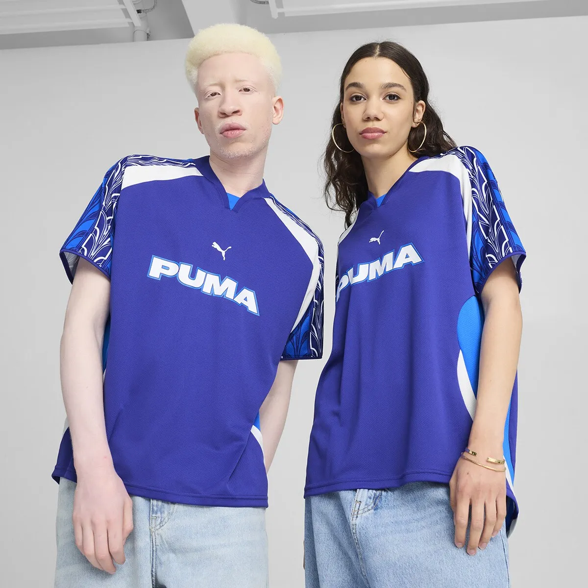 

Мужская футбольная майка Puma, синий