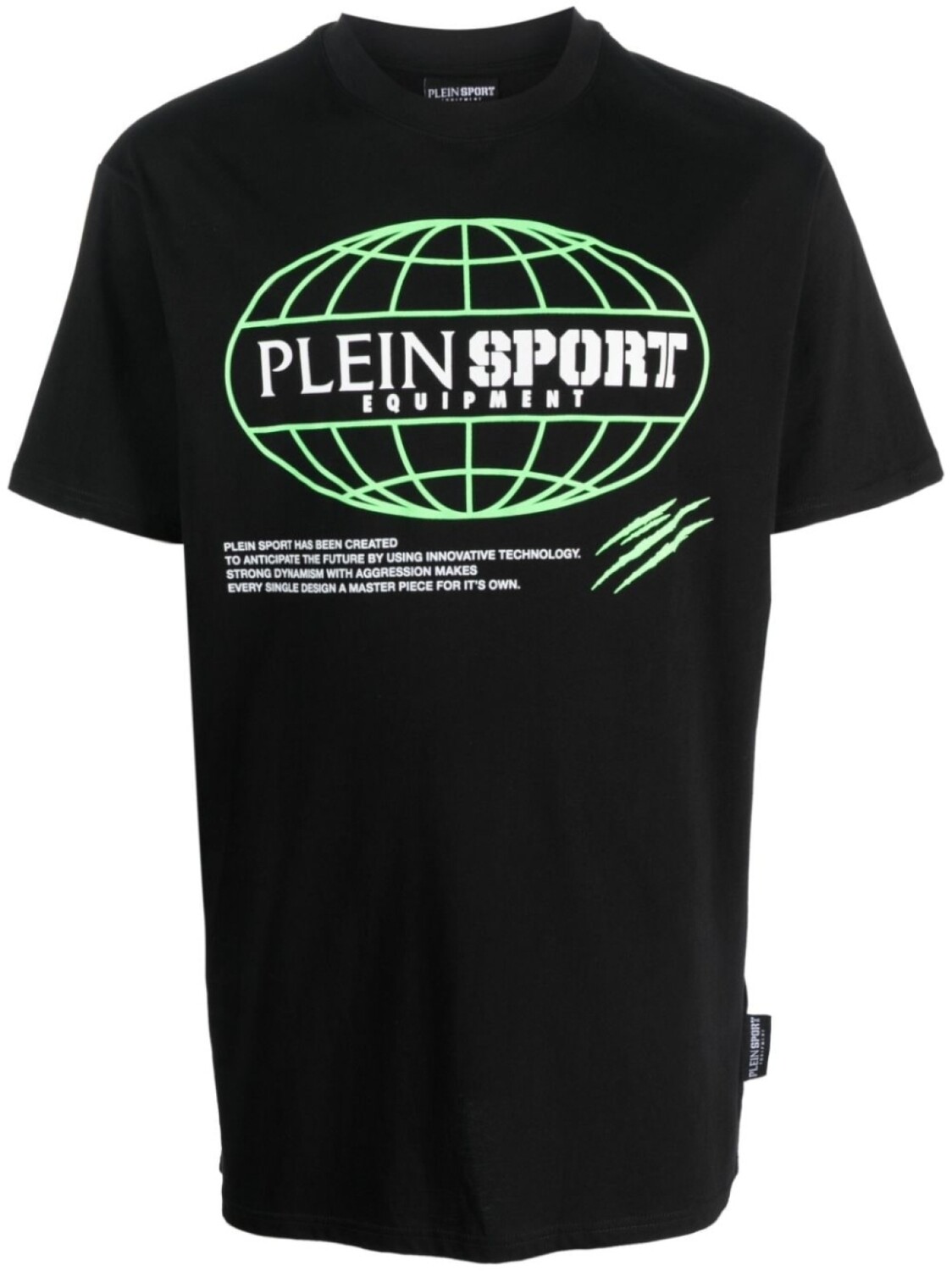 

Plein Sport футболка SS Global Express Edition, черный