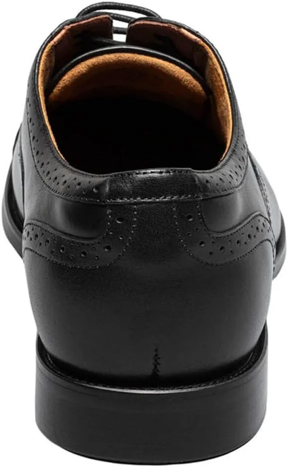 Мужские туфли Florsheim, оксфорды с носком Rucci, черный — фото 4
