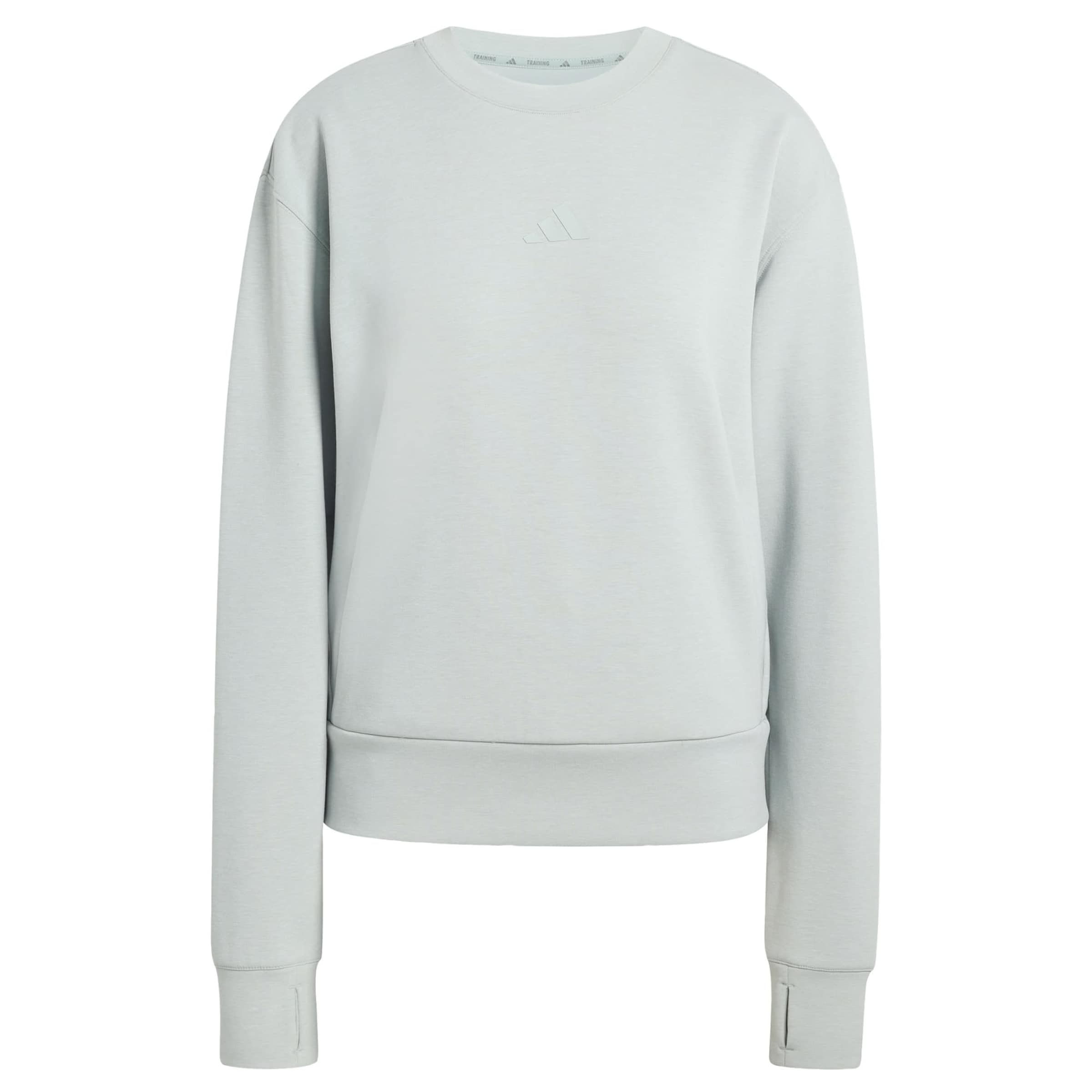 

Adidas Performance Спортивный свитшот 'Designed-for-Training Warm-Up Crewneck' в светло-зеленом цвете