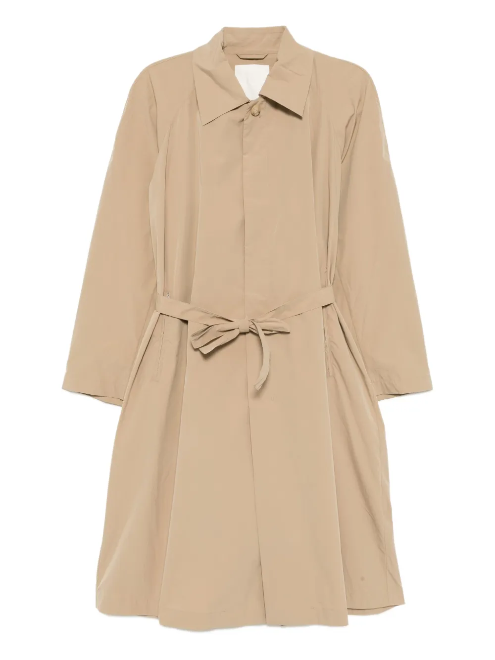 

Тренч А-силуэта JNBY, нейтральный