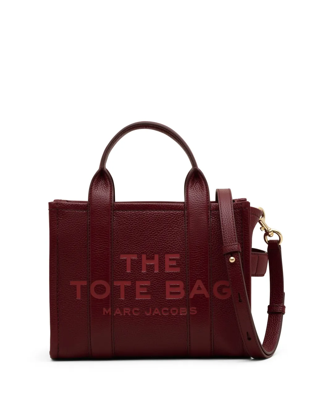 

Маленькая сумка The Leather Tote MARC JACOBS, красный