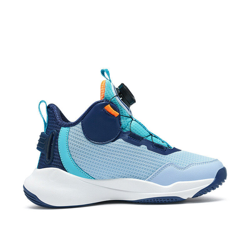 Дракон родил девятерых сыновей Детские баскетбольные кроссовки GS Low-top Big Wasp, черный — фото 2