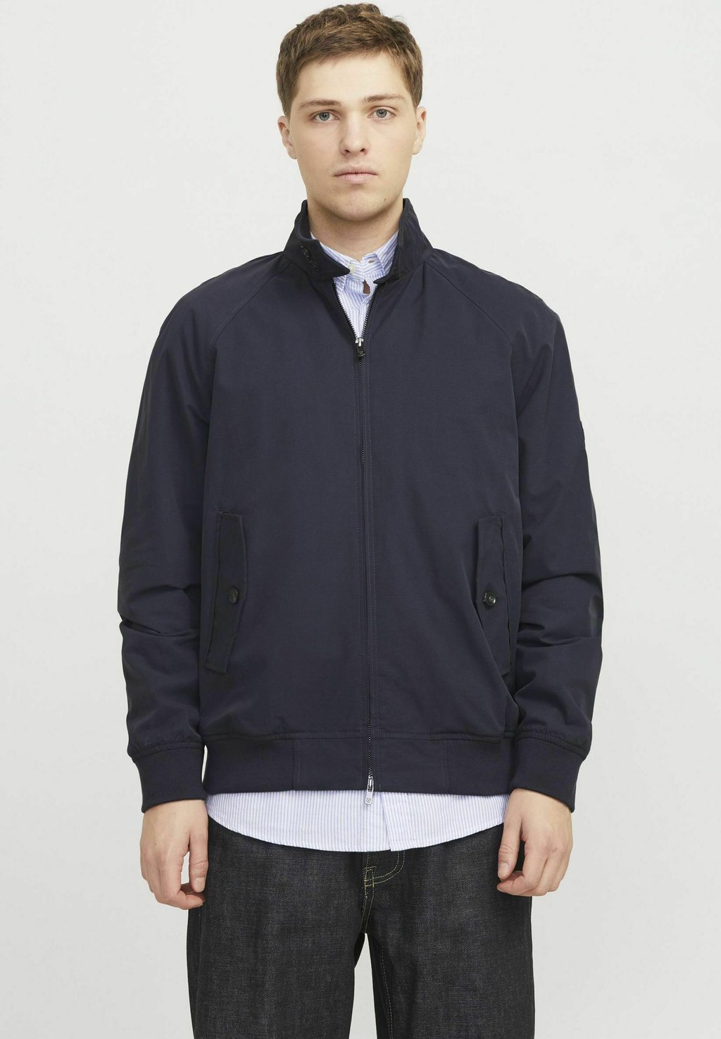 

Куртка-бомбер Jack & Jones PREMIUM, темно-синий