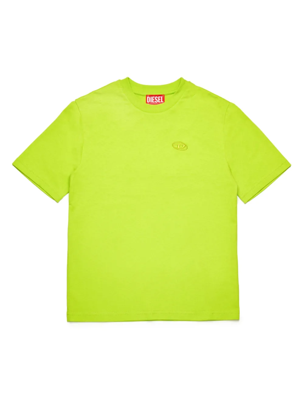 

Футболка с вышитым логотипом Diesel Kids, зеленый