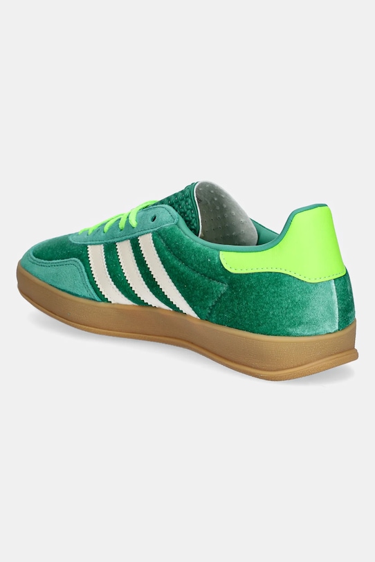 Кроссовки Gazelle Indoor Adidas Originals, зеленый — фото 3