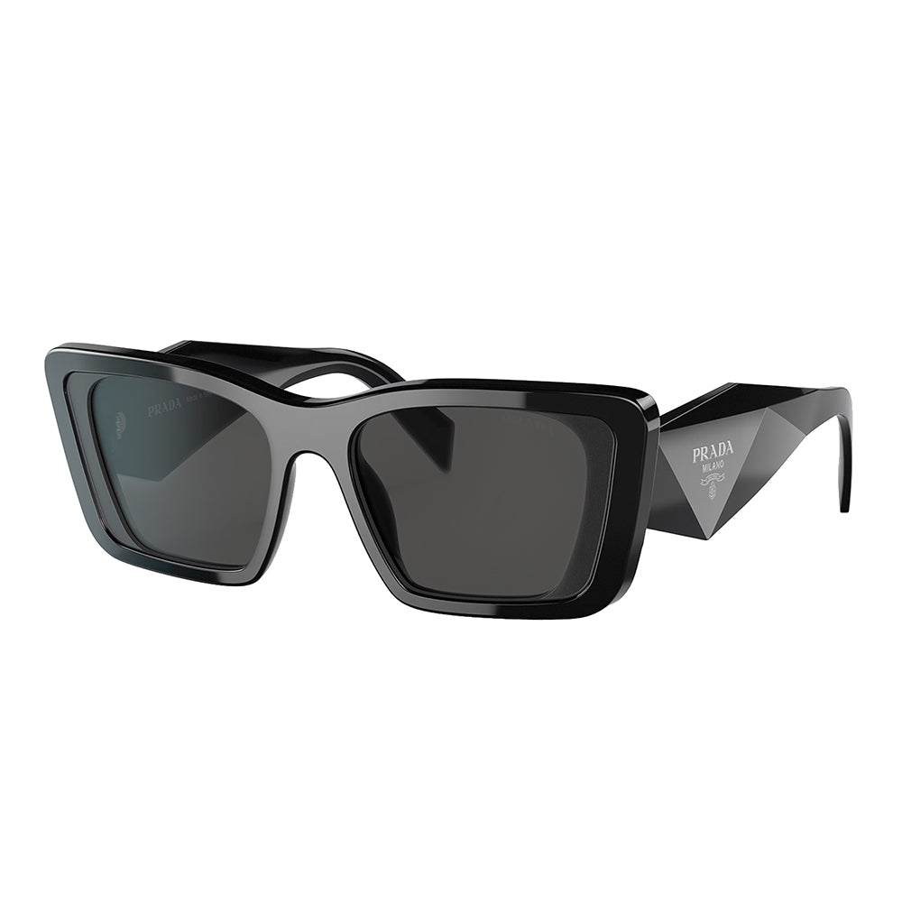 

Prada PR 08YS 1AB5S0 51 мм женские солнцезащитные очки-бабочки, черный