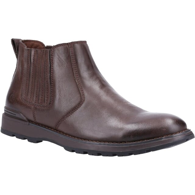 

Мужские ботинки челси из натуральной кожи Hush Puppies, коричневый