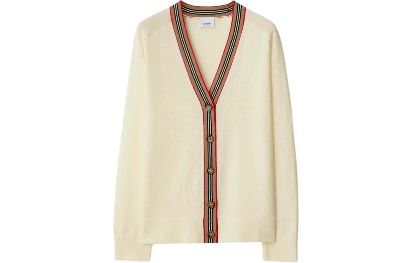 Кардиган Burberry Women's, классический, слоновая кость — фото 2