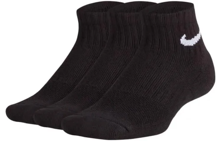 Носки до середины икры унисекс набор из 3 пар Nike, 3 Pack (Black+Black+Black)