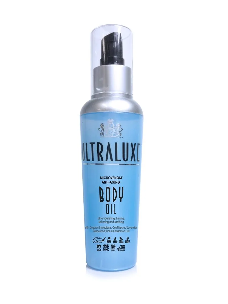 Масло для тела ULTRALUXE SKIN CARE Microvenom против старения, 113 мл