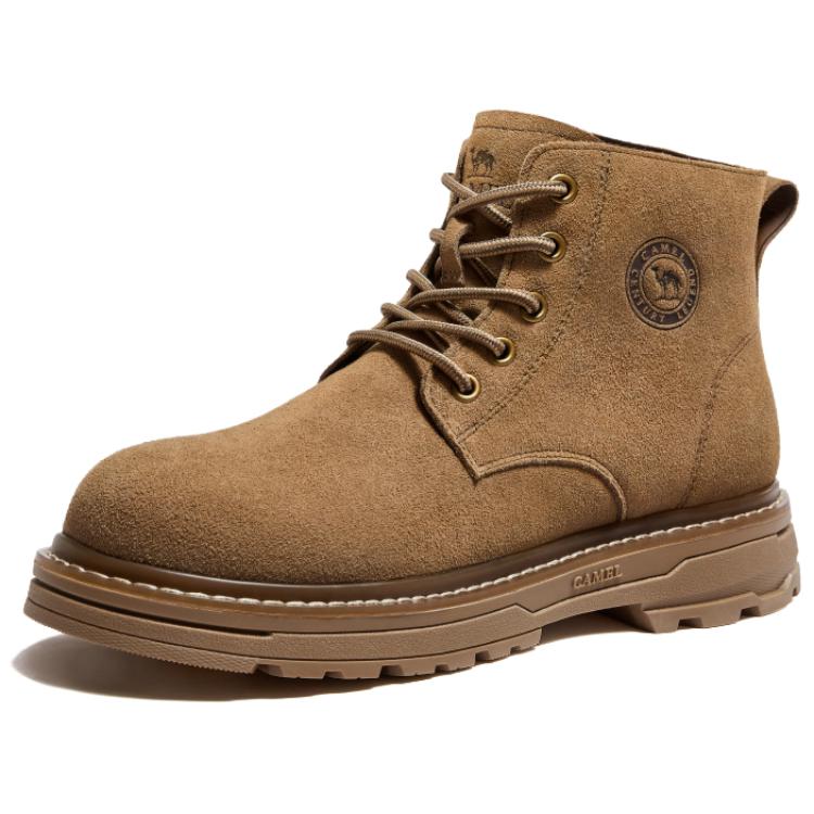 Короткие ботинки Combat Boots 4cm мужские CAMEL, quicksand — фото 3