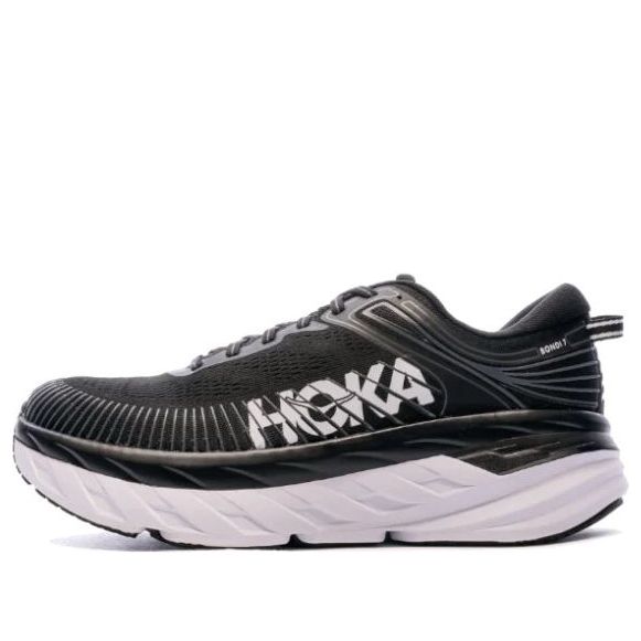 

Кроссовки bondi 7 'black white' Hoka One One, черный