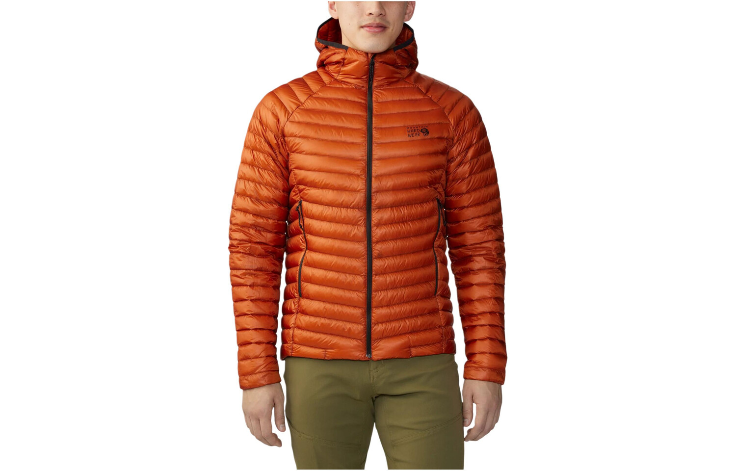 

Пуховик мужской Агатовый красный Mountain Hardwear