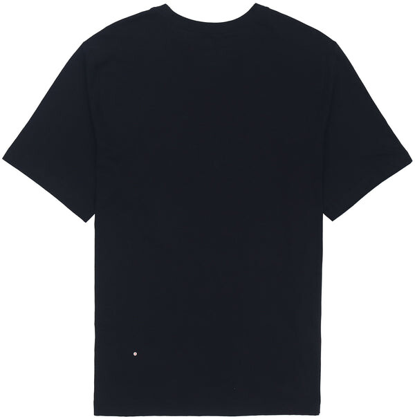 Футболка Nike Cartoon Pattern Large Logo Printing Round Neck Casual Short Sleeve Black, мультиколор — фото 4
