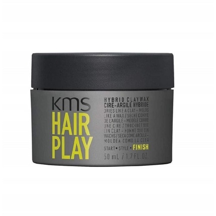 

Hairplay Сильное крепление Гибридный воск для укладки волос 1,6 унции KMS