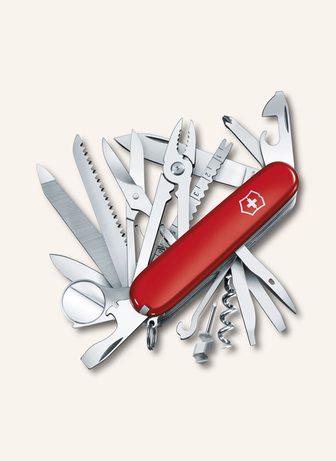 

Чемпион Швейцарии по карманному ножу Victorinox, красный