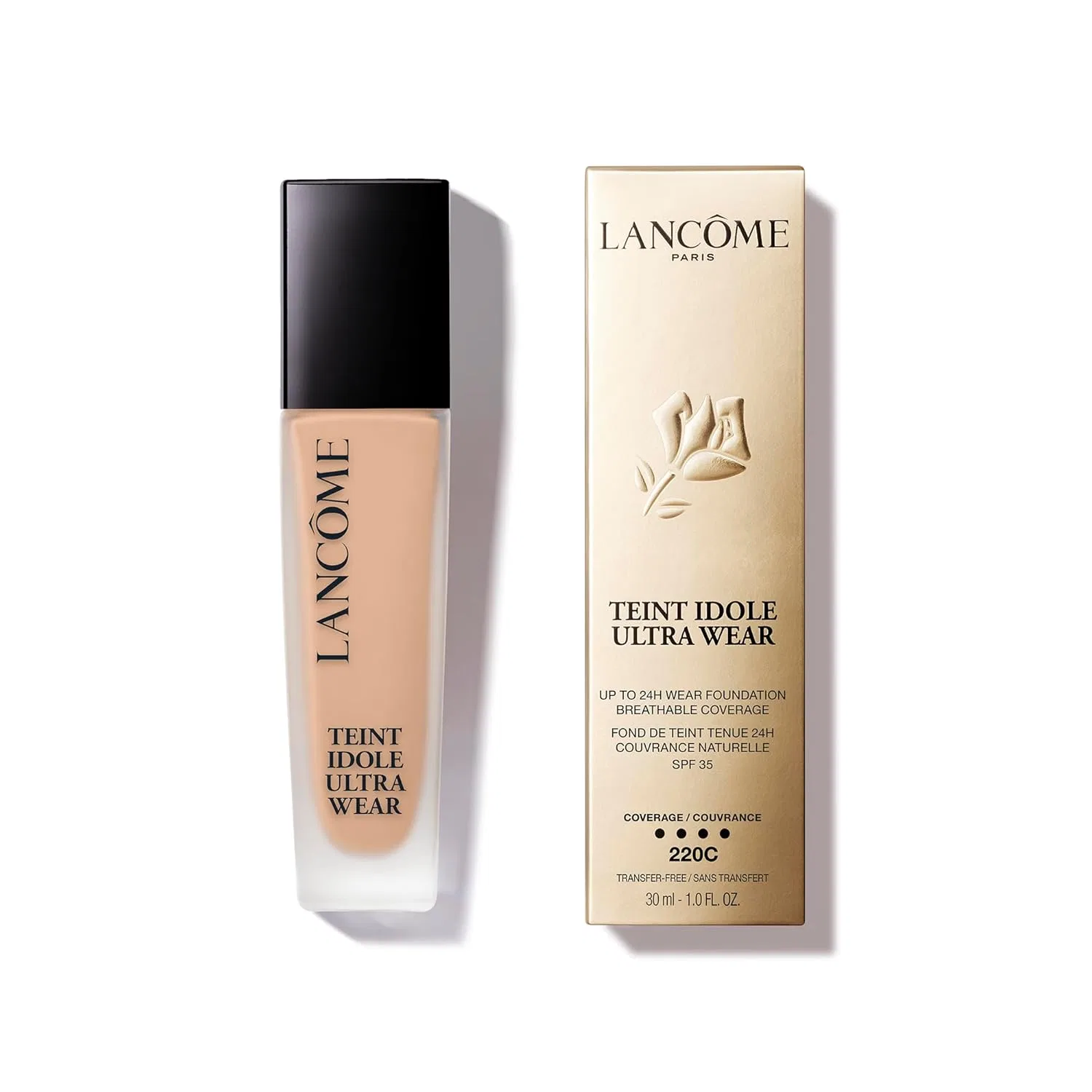 Матовая тональная основа «Teint Idole Ultra Wear» от Lancôme Lancôme, 220C