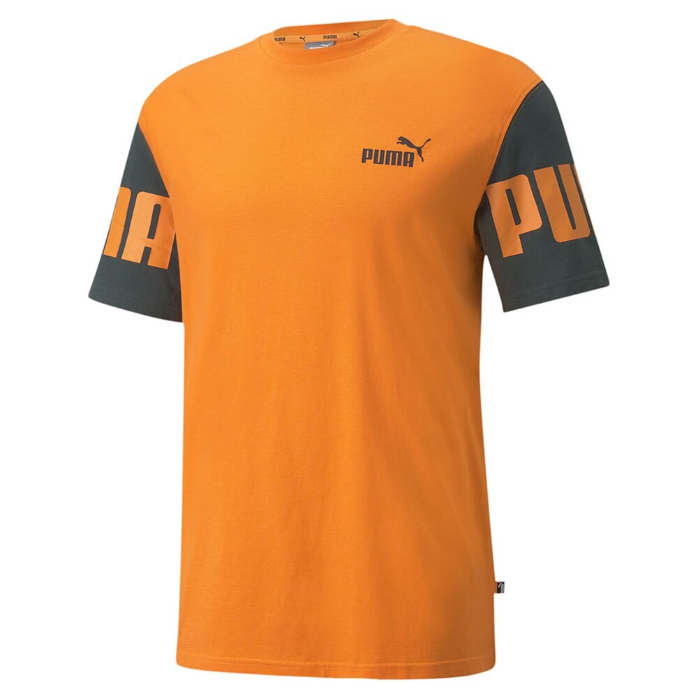 

Футболка Puma Power Colorblock, оранжевый